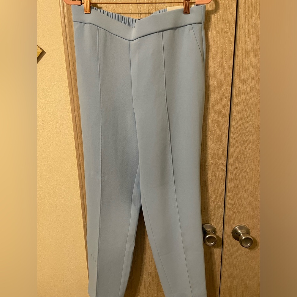NWT Ann Taylor Baby Blue “The Easy” Pants Size M